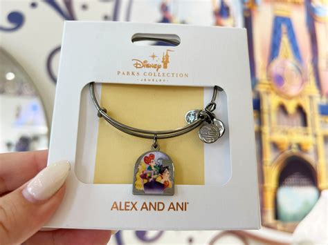 <strong>Alex and Ani</strong> Path of Symbols Expandable Bangle for Women, Elephant Charm, Two-Tone Finish, 2 to 3. . Disney alex and ani